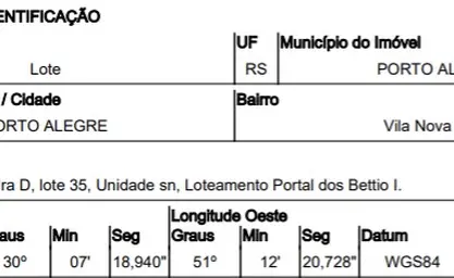 Terreno em PORTO ALEGRE - RS