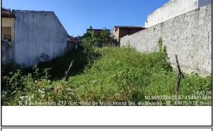 Terreno em NOSSA SENHORA DO SOCORRO - SE